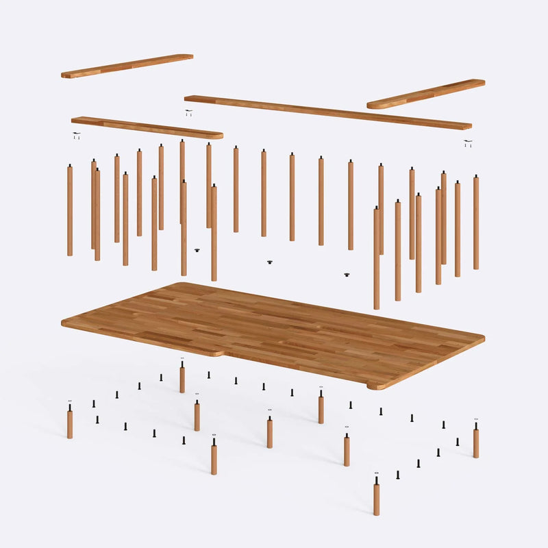 Dova Solid Beech Wood Kids Bed Frame | Children’s Bed