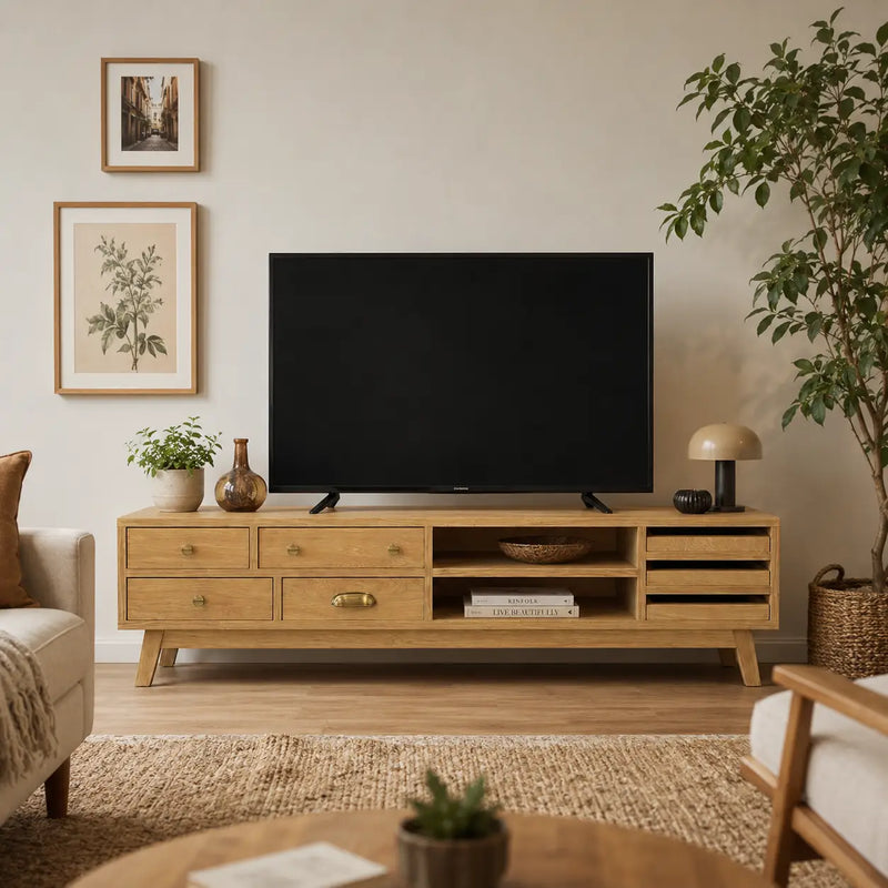 Harris Pine Wood TV Stand