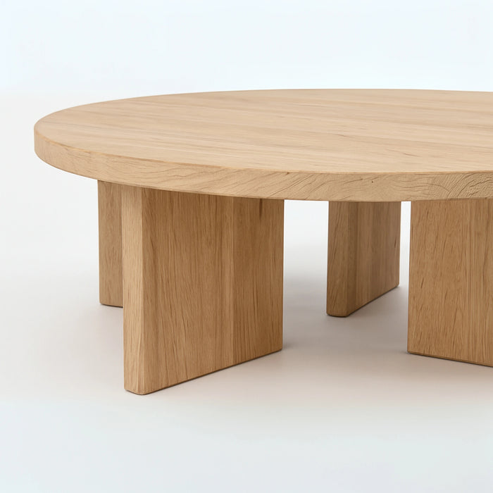 Close up details of the natural beech wood grains