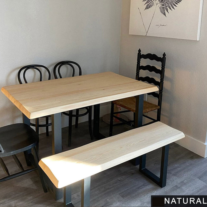 Wide shot in a contemporary , perfect for family gatherings and dinner parties