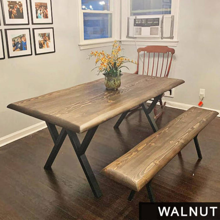 The set in a spacious, offering a warm and welcoming atmosphere.