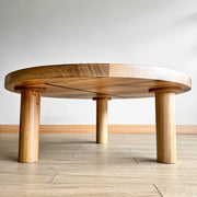 Mounted leg details from under the table