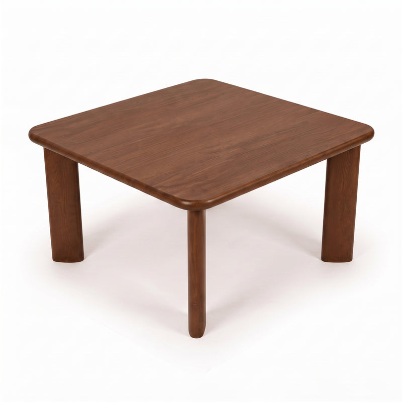 Liva Square Walnut Dining Table | Scandinavian Modern Design