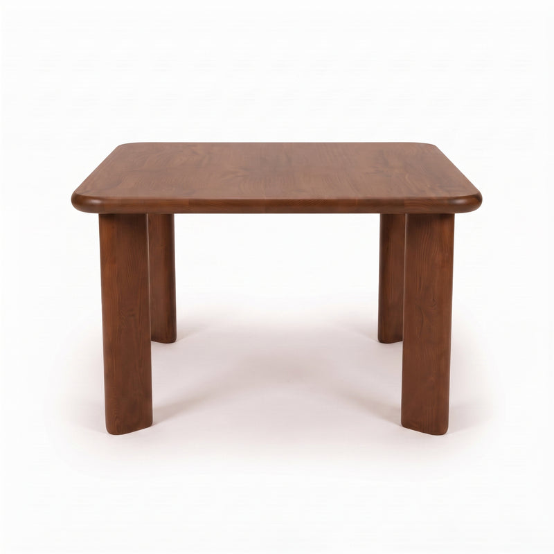 Liva Square Walnut Dining Table | Scandinavian Modern Design