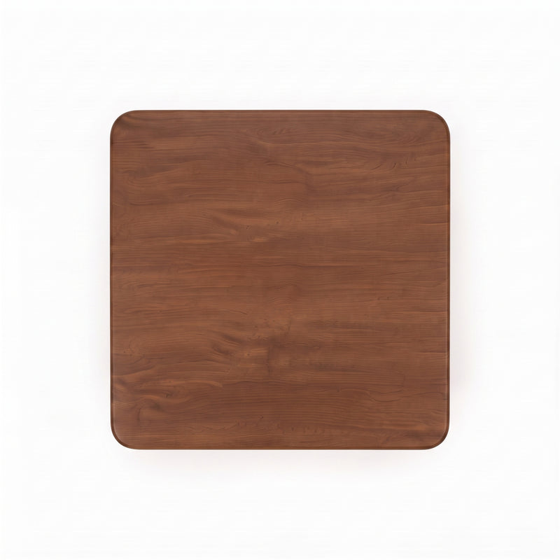 Liva Square Walnut Dining Table | Scandinavian Modern Design
