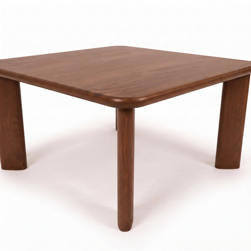 Liva Square Walnut Dining Table | Scandinavian Modern Design