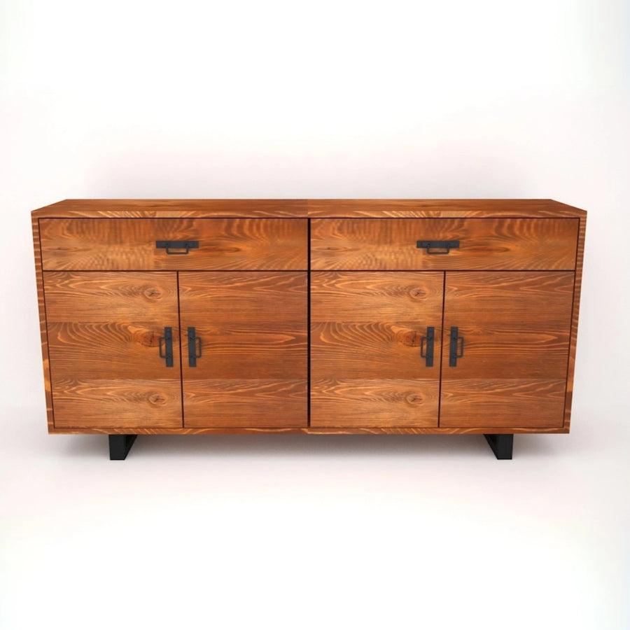 Locke Solid Wood Sideboard Cabinet Mozilya