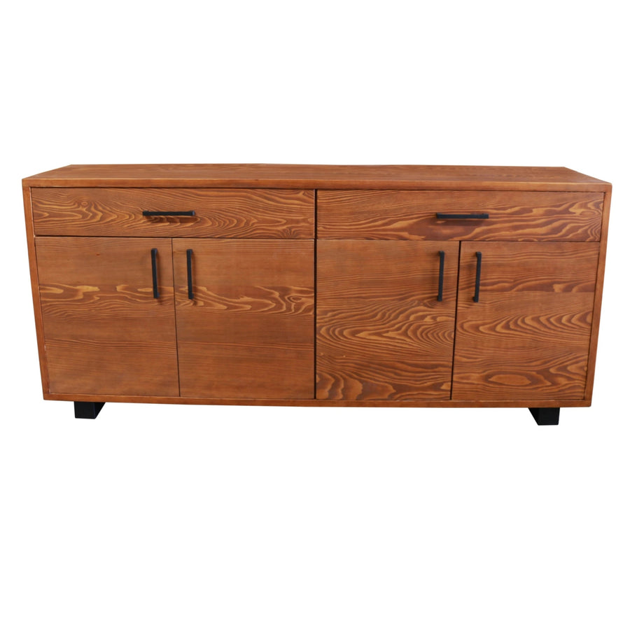 Locke Solid Wood Sideboard Cabinet Mozilya