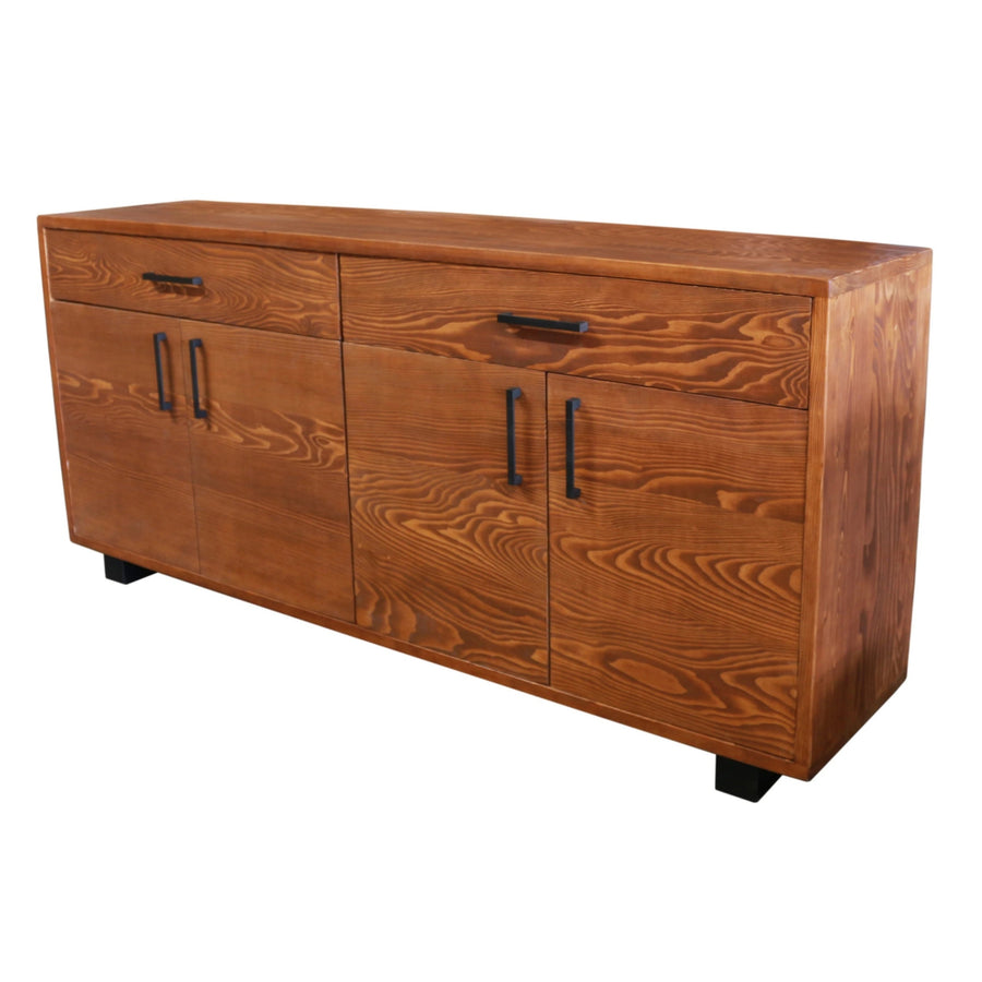 Locke Solid Wood Sideboard Cabinet Mozilya