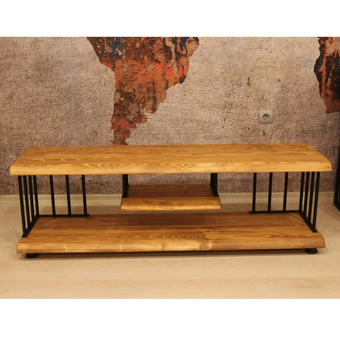 Fargo Solid Pine Wood TV Stand