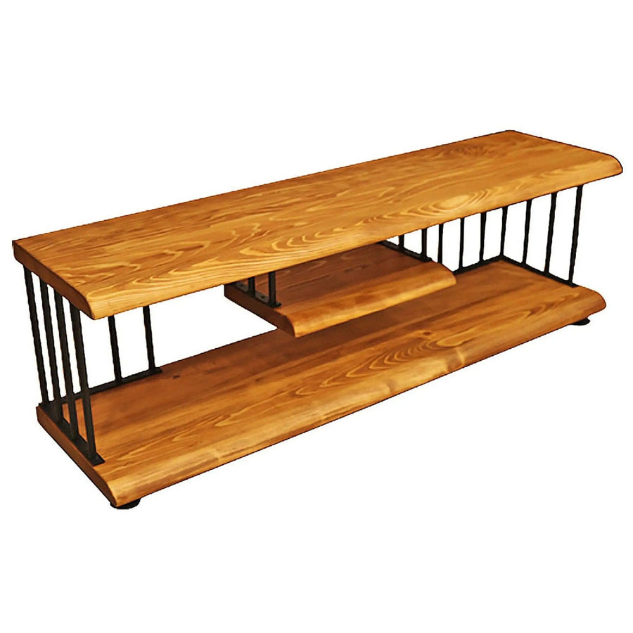 Fargo Solid Pine Wood TV Stand Mozilya