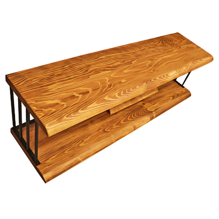 Fargo Solid Pine Wood TV Stand Mozilya