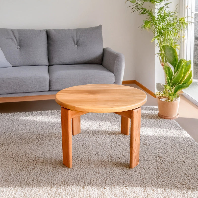 Luna Minimalist Round Coffee Table