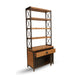 Close-up of one of the 5 shelves in the Madison Bookcase, made from solid pine wood for durability.