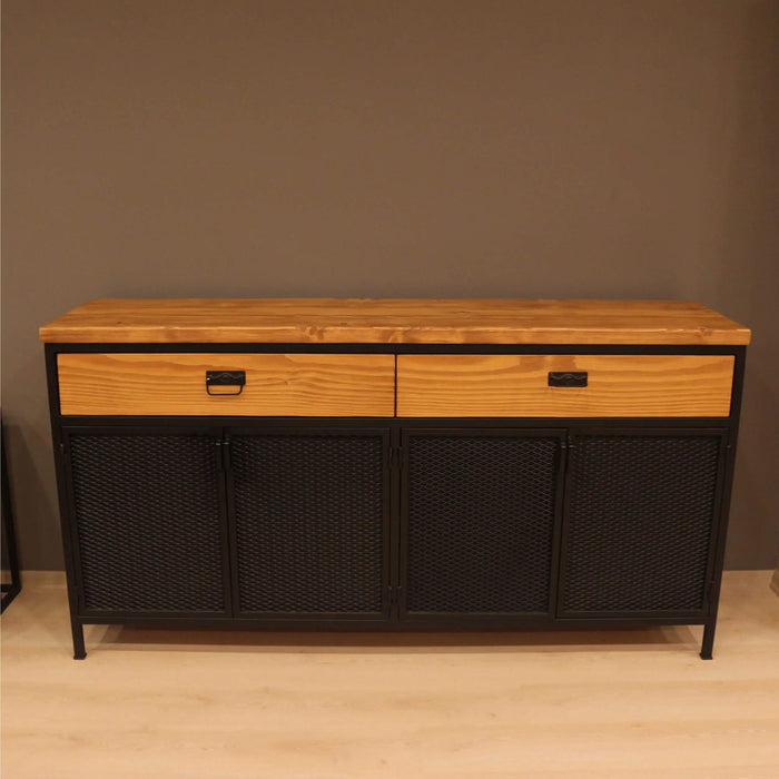 Solid Pine Wood Sideboard