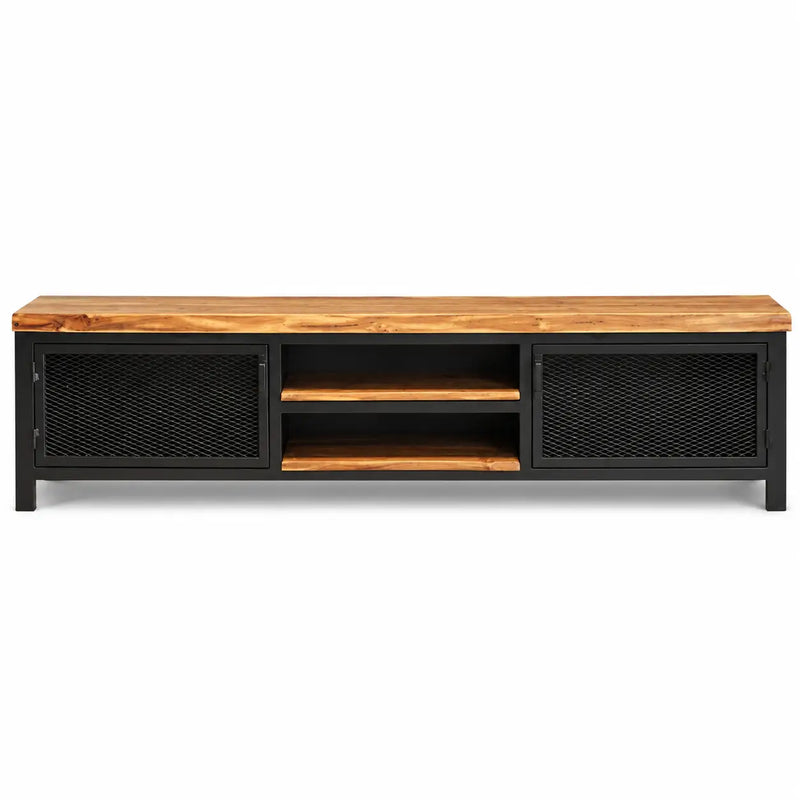 Mass Solid Walnut Wood TV Stand
