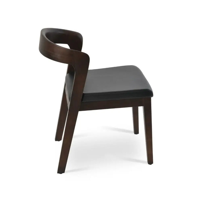 Morris Wood Frame Dining Chair – Contemporary Upholstered Design