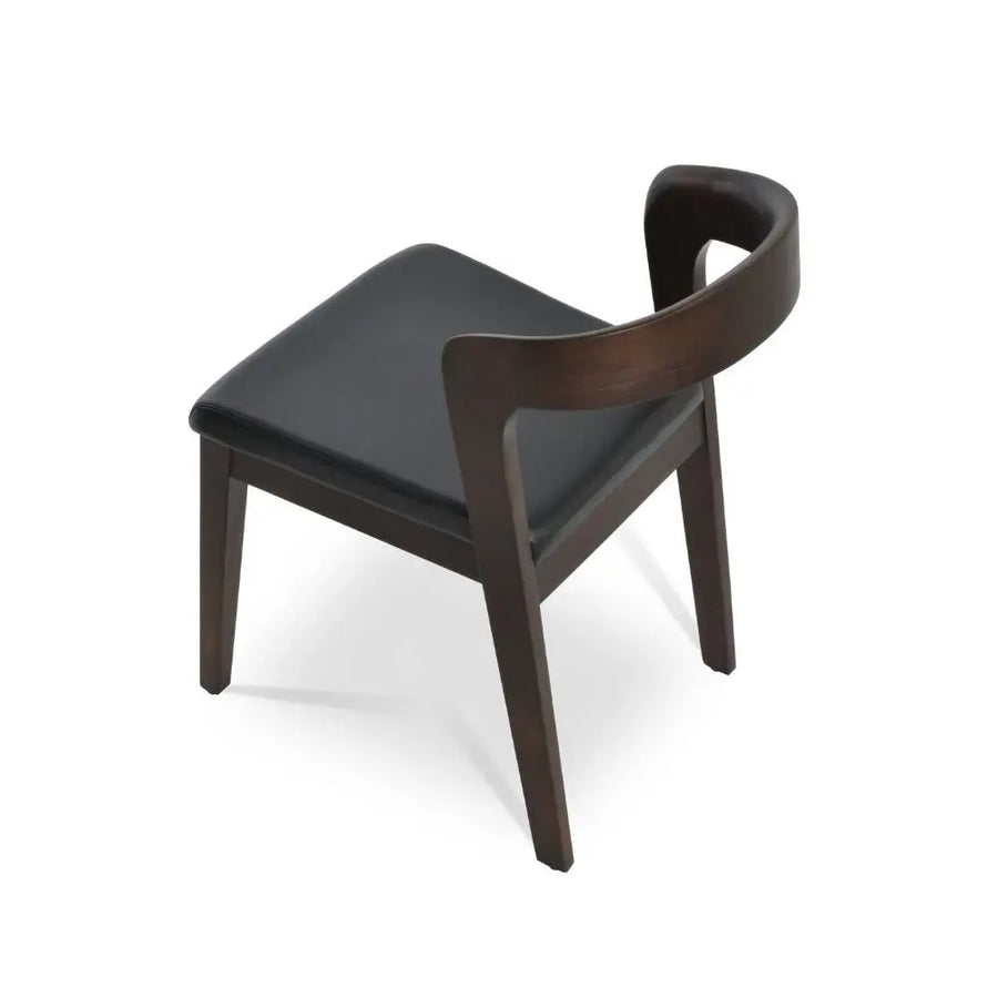 Morris Wood Frame Dining Chair – Contemporary Upholstered Design