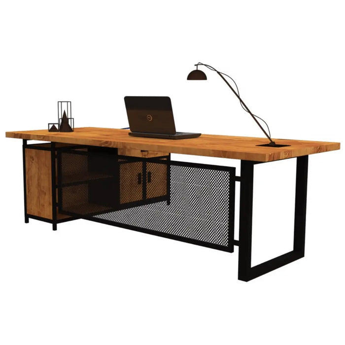 Solid Pine Wood Office Table - Executive Desk for your home office or workplace