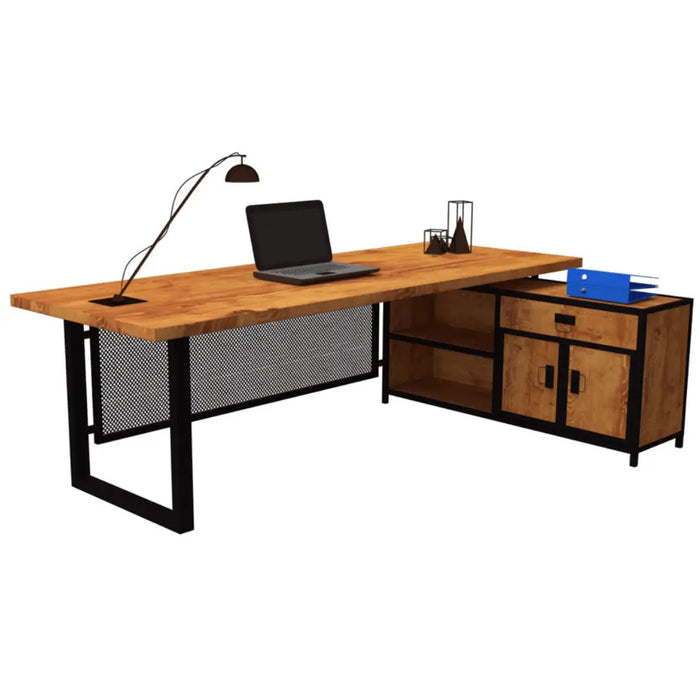 Solid Pine Wood Office Table - Executive Desk for your home office or workplace