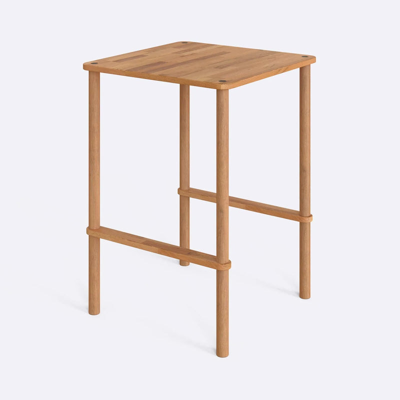 Pasific Wooden Counter Height Table - Minimalist Bar Table Design