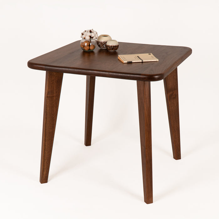 Petra Square Wood Dining Table | Timeless Mid Century Design