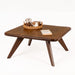 Solid Walanut Wood Square Coffee Table