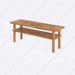 Minimalist living room setup with Porto modern wood coffee table as the central piece.