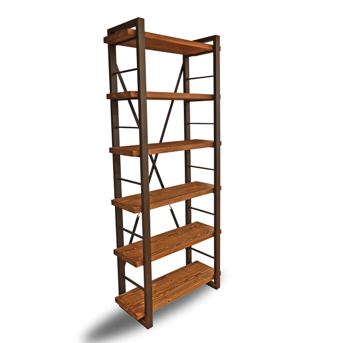 Renton Solid Pine Wood Bookshelf