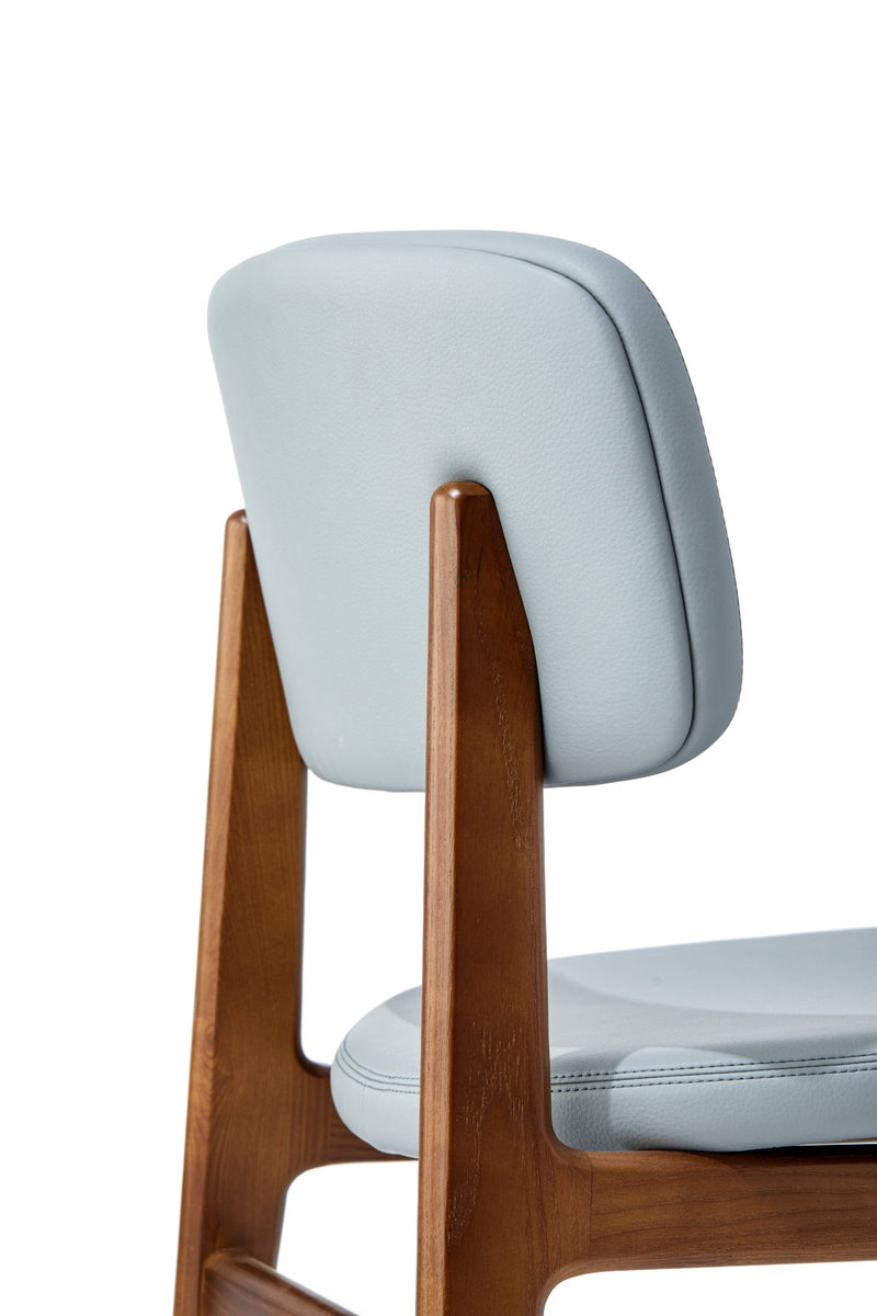 Rhodes Upholstered Dining Chair | Solid Wood Contemporary Design
