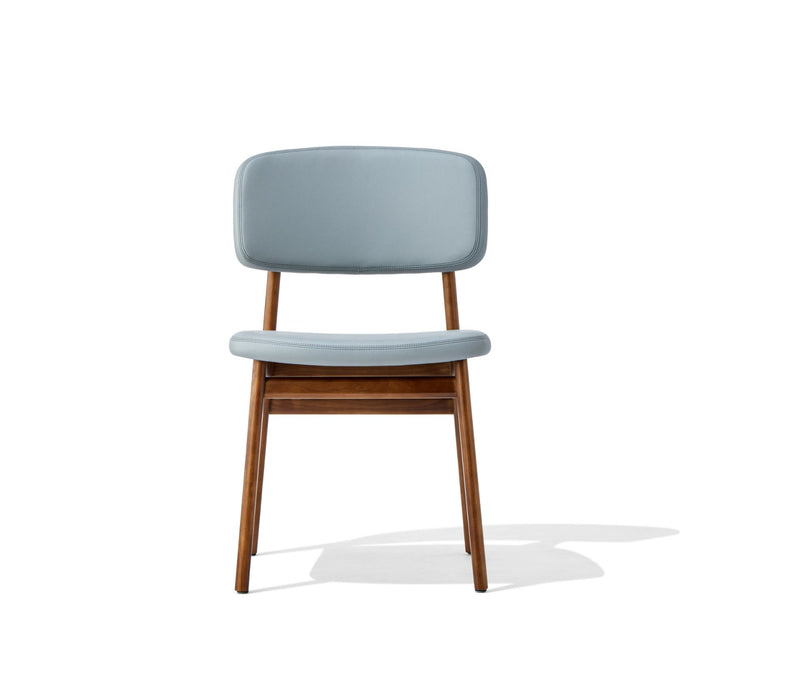 Rhodes Upholstered Dining Chair | Solid Wood Contemporary Design