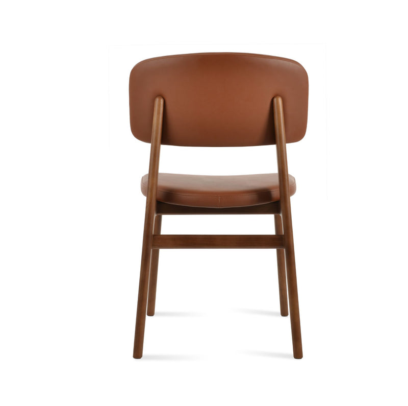 Rhodes Upholstered Dining Chair | Solid Wood Contemporary Design