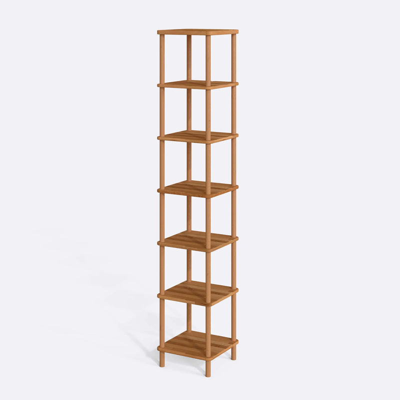 Soho Tall Skinny Bookcase | Small Minimalist Design Demontha