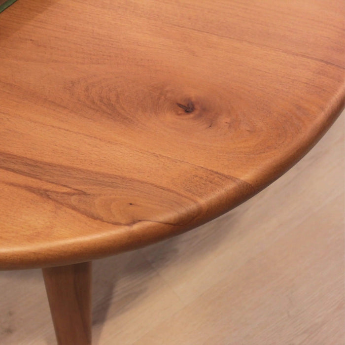 Bliss Solid Beech Wood Round Coffee Table