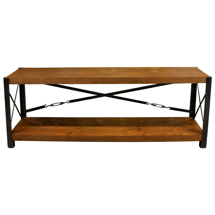 Solid Pine Wood TV Stand