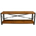 Solid Pine Wood TV Stand