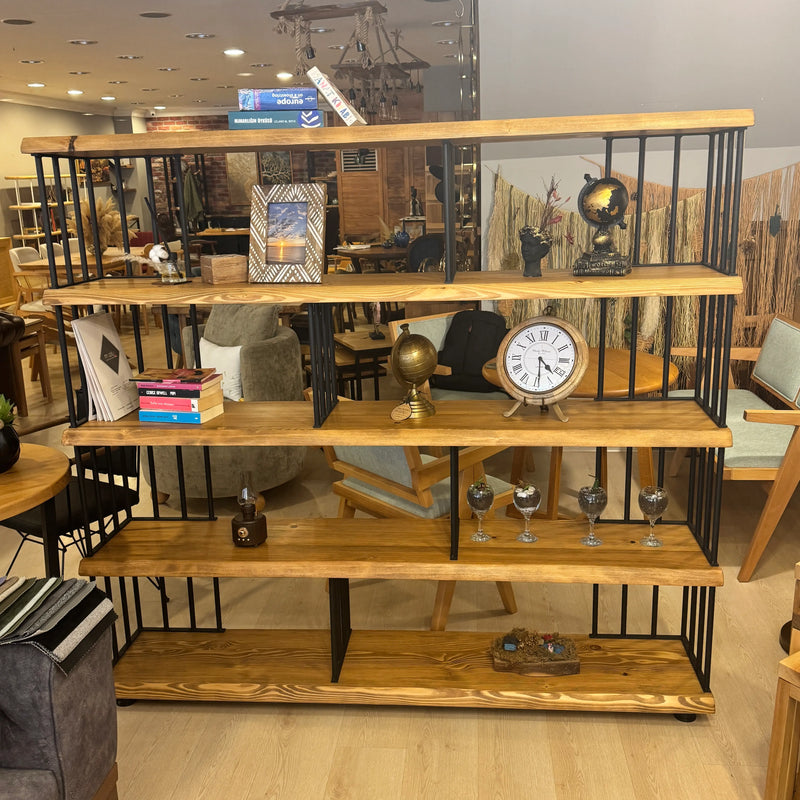 Fargo Solid Wood Large Bookcase – Ready to Ship