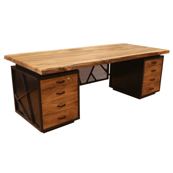 Solid Wood Executive Office Table