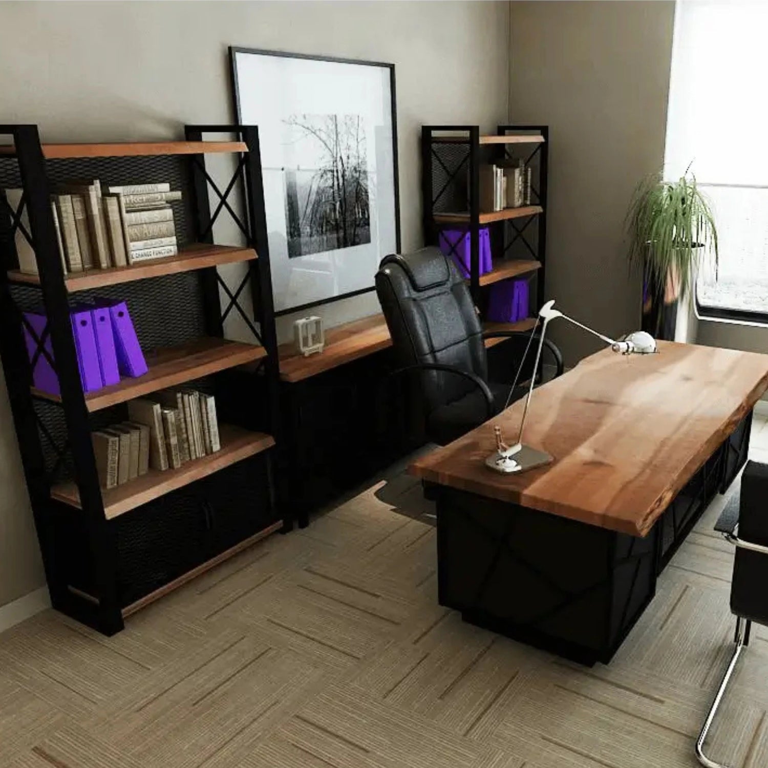 Solid Wood Office Furniture