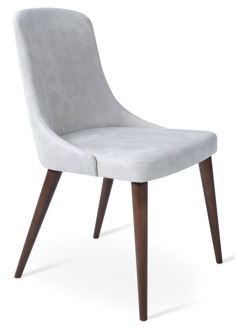 Valerio Upholstered Dining Chair | Solid Beech Contemporary Design
