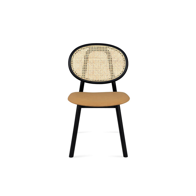 Verona Cane Back Dining Chair | Upholstered Contemporary Design