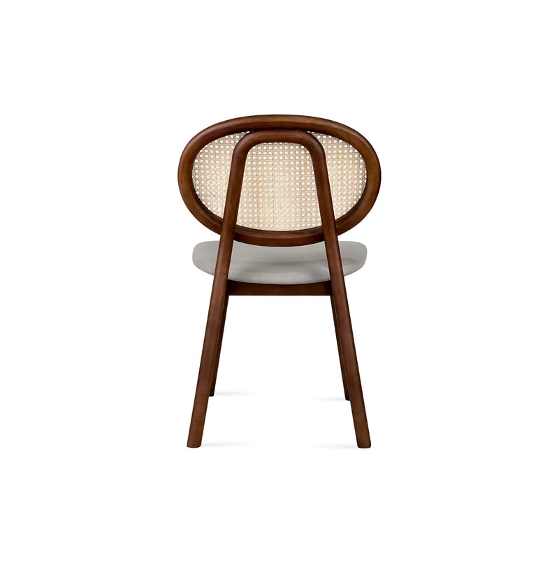 Verona Cane Back Dining Chair | Upholstered Contemporary Design