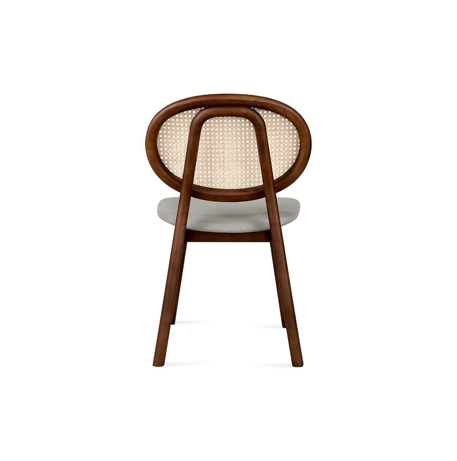 Verona Cane Back Dining Chair | Upholstered Contemporary Design