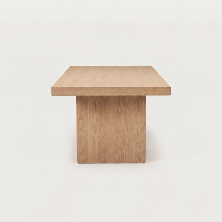 Wilder Rectangular Dining Table | Solid Walnut or Oak Wood