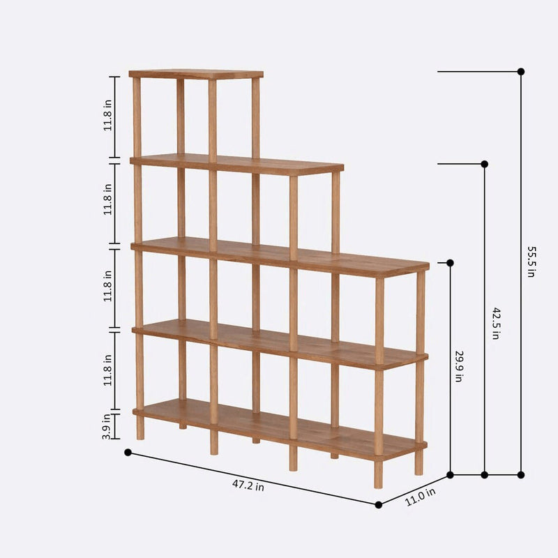 Lincoln Beech Wood Storage Rack