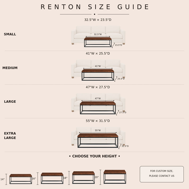 Renton Rectangular Coffee Table