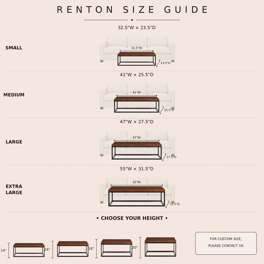 Renton Rectangular Coffee Table