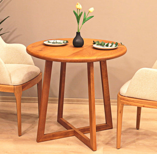 Solid Wood round dining table
