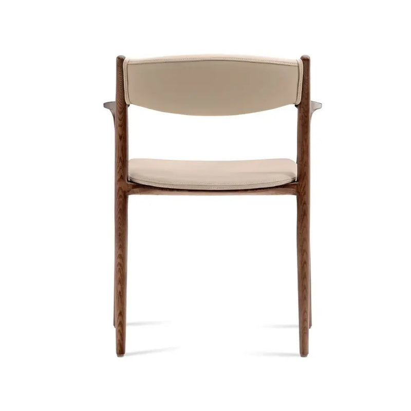 Ashford Solid Ash Wood Dining Armchair – Mid-Century Modern Design