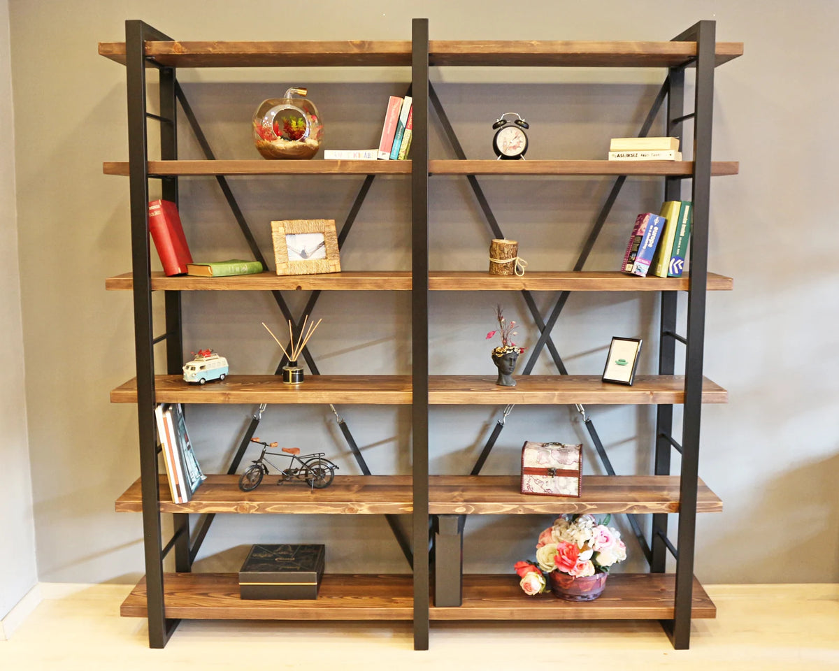Solid online timber bookshelf